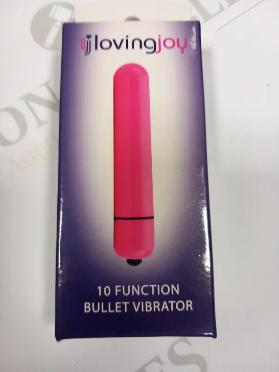 BOXED LOVING JOY 10 FUNCTION BULLET VIBRATOR 