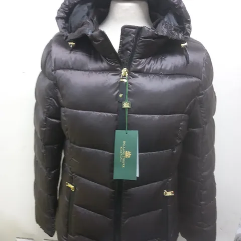 HOLLAND COOPER BROWN PADDED SHERBOURNE PUFFER - LARGE