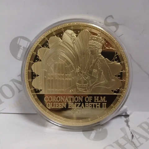 CORONATION OF H.M QUEEN ELIZABETH II - 1953 COIN