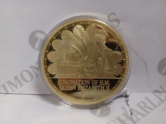 CORONATION OF H.M QUEEN ELIZABETH II - 1953 COIN