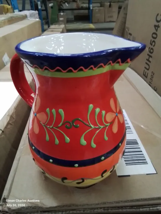 BOXED TYRIQUE SIGNATURE CLASSIC SPANISH JUG - DAISY  CHAIN DESIGN -