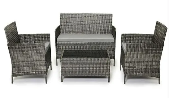 PALLET OF EVRE RATTAN GARDEN FURNITURE SET PATIO CONSERVATORY INDOOR OUTDOOR - COLLECTION ONLY 