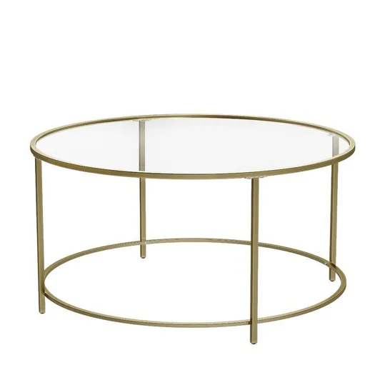 FREIDMAN FRAME COFFEE TABLE GOLD