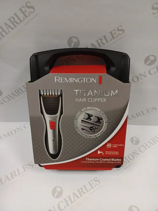 SEALED RIMINGTON TITANIUM HAIR CLIPPERS 