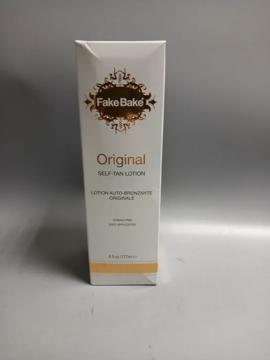 BOXED FAKE BAKE ORIGINAL SELF TAN LOTION 177ML