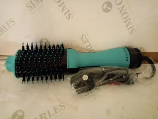 BOXED REVLON SALON HAIR DRYER AND VOLUMISER - TEAL RRP £49.99