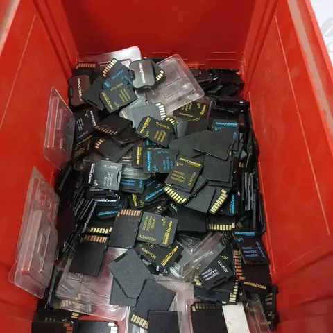 BOX OF APPROX 40 SD CARDS