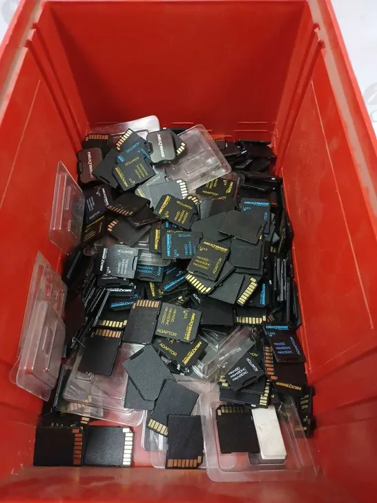 BOX OF APPROX 40 SD CARDS