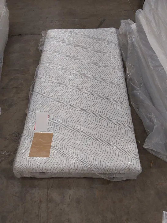 QUALITY BAGGED 3FT SINGLE MEMORY FOAM MATTRESS 