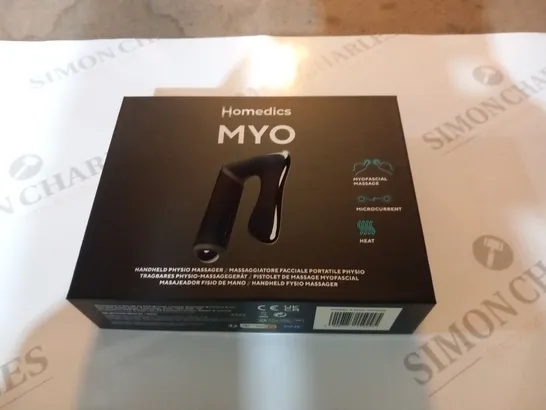 BOXED HOMEDICS MYO HANDHELD PHYSIO MASSAGER 