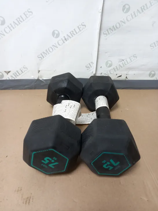 UNBOXED 7.5KG WEIGHTS 