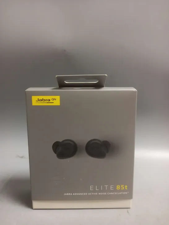 BOXED JABRA GN ELITE 85T NOISE CANCELLATION EARBUDS IN BLACK