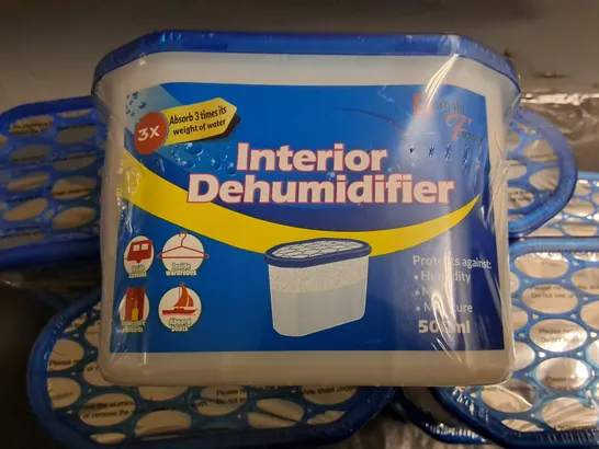 LOT OF 10 500ML INTERIOR DEHUMIDIFIER 