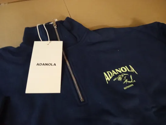 ADANOLA OVERSIZED SWEATSHIRT IN NAVY BLUE - S