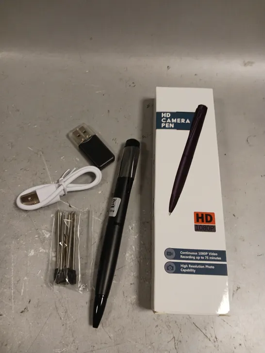 BOXED W10 HD CAMERA PEN 