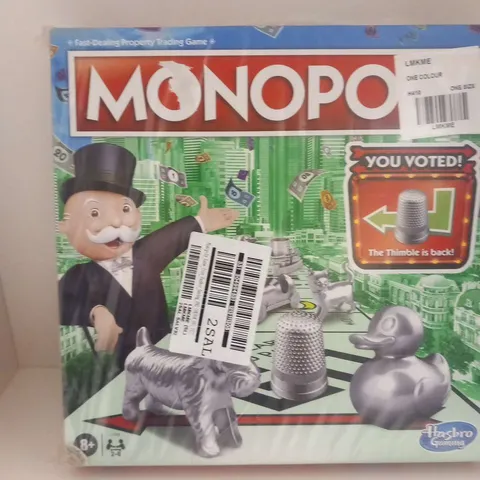 BOXED HASBRO MONOPOLY BOARD GAME