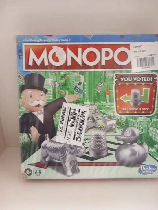 BOXED HASBRO MONOPOLY BOARD GAME