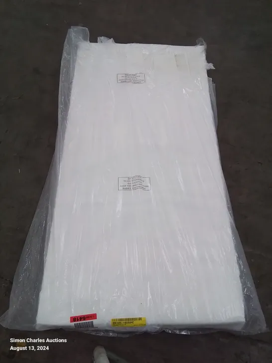 BOXED FOAM COT MATTRESS 120 X 60CM