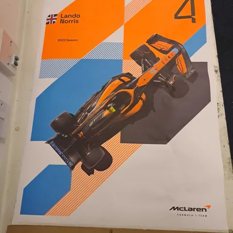 MCLAREN MCL36 - LANDO NORRIS 2022 LIMITED EDITION PRINT