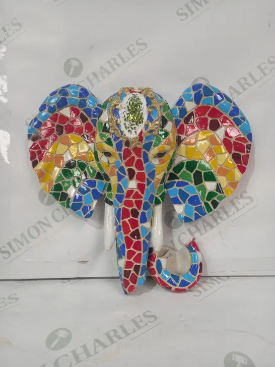 INNOVATORS MOSAIC ELEPHANT DECORATION