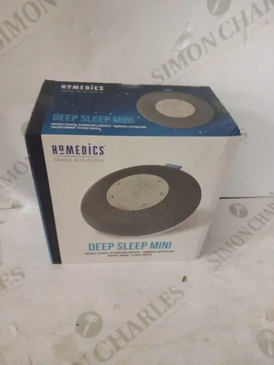 BOXED HOMEDICS SLEEP SOLUTIONS DEEP SLEEP MINI PORTABLE SPEAKER