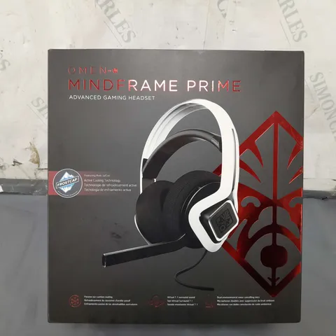 BOXED OMEN MINDFRAME PRIME ADVANCED GAMING HEADSET