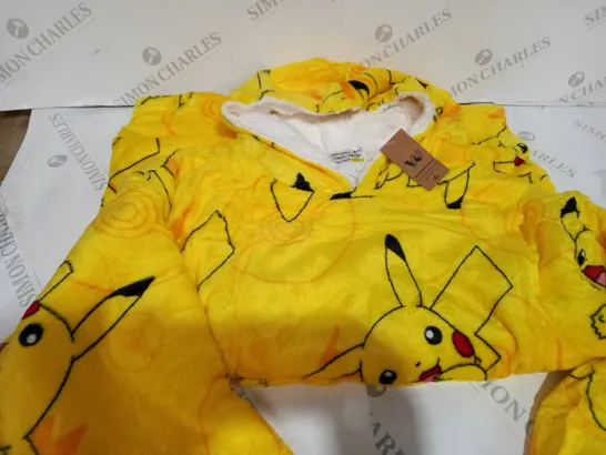 POKEMON SLEEPING JUMPER WITH PIKACHU DESIGN - YELLOW 