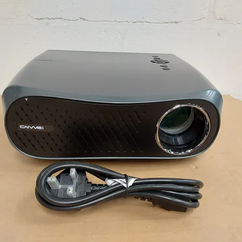 BOXED CAIWEI A12 AB DIGITAL LED PROJECTOR - MISSING REMOTE (1 BOX)