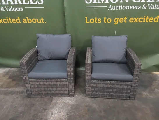 BRAND NEW BOXED KANSAS GARDEN AND PATIO RATTAN SOFA SET (3 BOXES) RRP £995