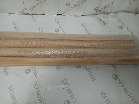 BOX OF 4 SCREW-IN WOODEN POSTS EACH APPROX 70CM TALL 