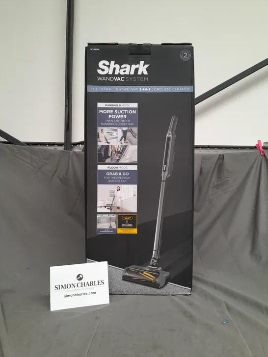 BOXED SHARK WANDVAC 2-IN-1 LIGHTWEIGHT CORDLESS HANDHELD VACUUM CLEANER