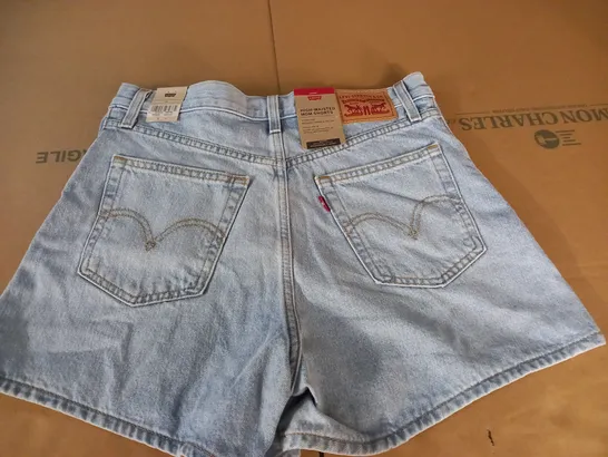 LEVIS HIGH WAISTED MOM SHORTS - 28