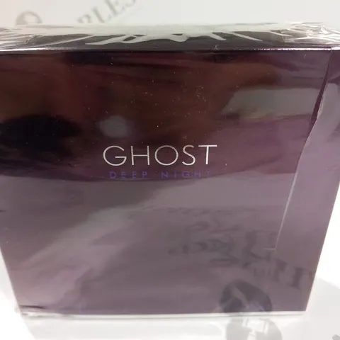 BOXED AND SEALED GHOST DEEP NIGHT EAU DE TOILETTE 75ML