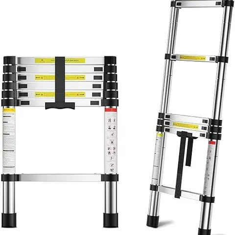 BOXED NEO TELESCOPIC LADDER 3.8M (1 BOX)