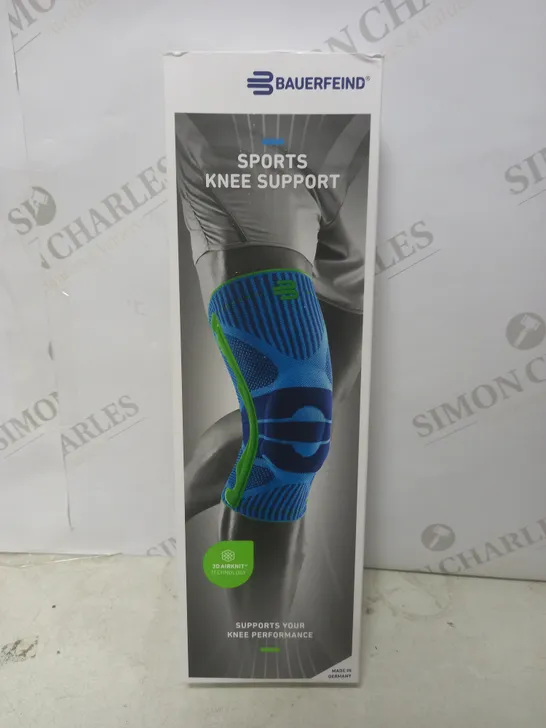 BOXED BAUERFEIND SPORTS KNEE SUPPORT 