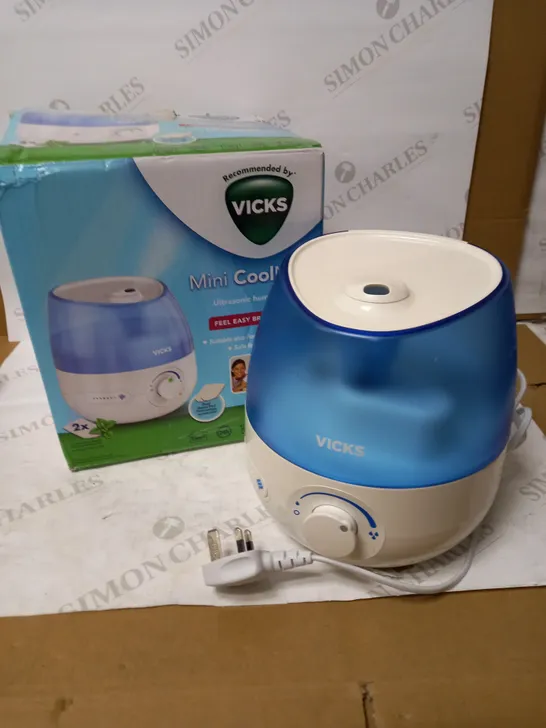 VICKS MINI COOLMIST ULTRASONIC HUMIDIFIER 