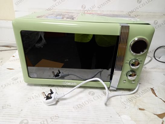 SWAN RETRO MICROWAVE - MINT GREEN