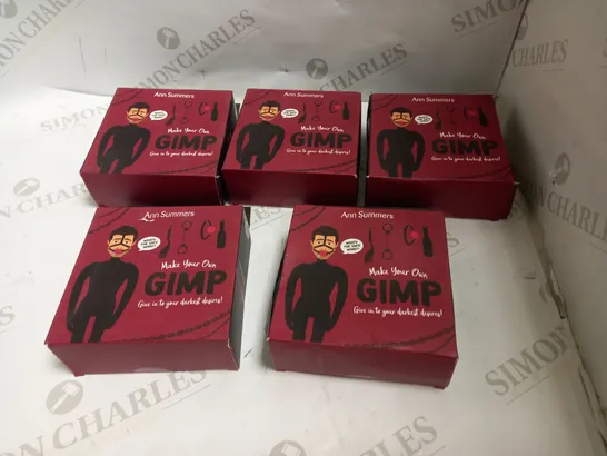 LOT OF 5 ANN SUMMERS MAKE YOUR OWN GIMP DOUGH MODEL TOYS