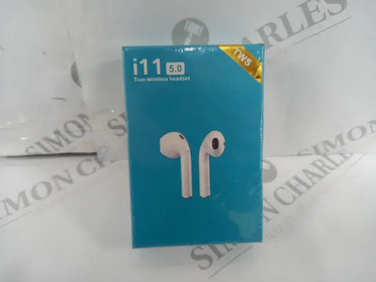 BOXED AND SEALED i11 5.0 TRUE WIRLESS EARBUDS - WHITE