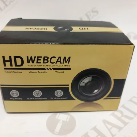 BOXED HD WEBCAM HIGH QUALITY GLASS LENS, CLEAR IMAGE