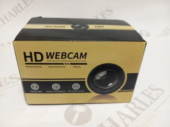 BOXED HD WEBCAM HIGH QUALITY GLASS LENS, CLEAR IMAGE