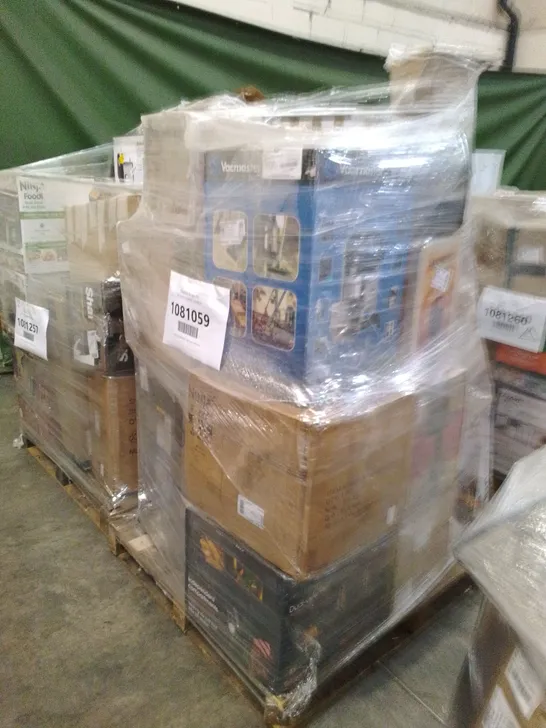 PALLET OF APPROXIMATELY 24 UNPROCESSED RAW RETURN HOUSEHOLD AND ELECTRICAL GOODS TO INCLUDE;