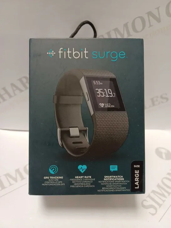 FITBIT SURGE LARGE ACTIVITY AND HEART RATE TRACKER