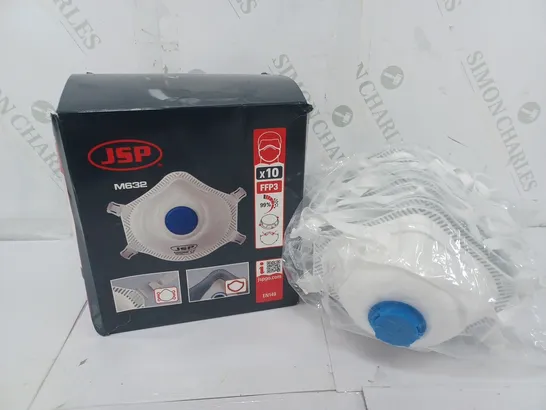 BOXED JSP M632 FFP3 10x MASKS