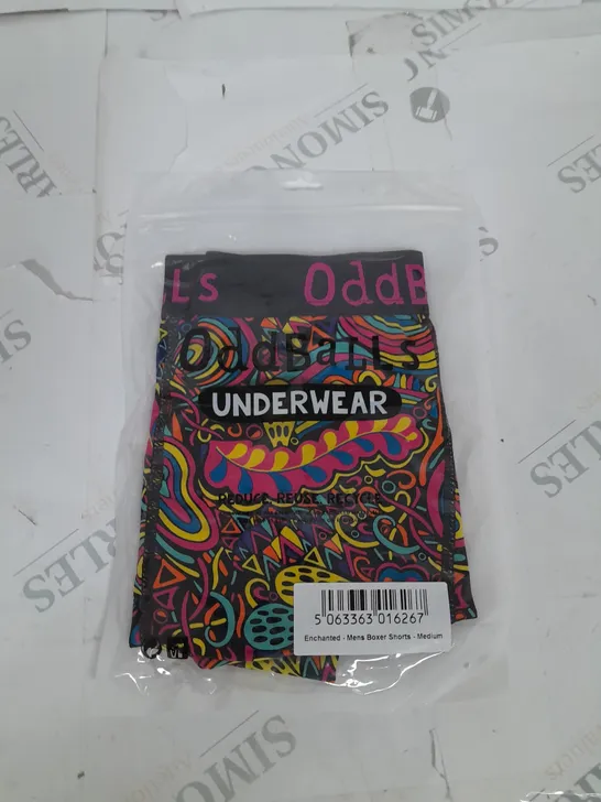 ODDBALLS MENS BOXER SHORTS SIZE M