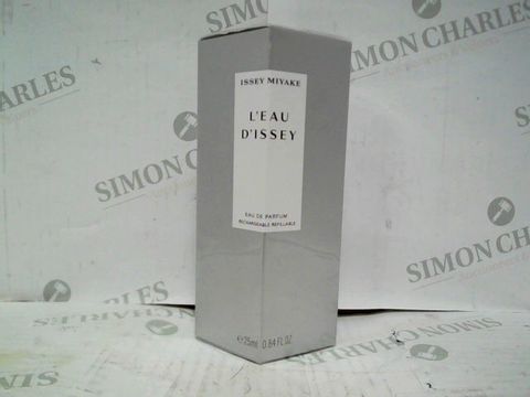 ISSEY MIYAKE L'EAU D'ISSEY EDP - 25ML - BRAND NEW SEALED 