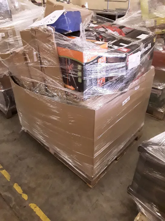 PALLET OF APPROXIMATELY 19 UNPROCESSED RAW RETURN HOUSEHOLD AND ELECTRICAL GOODS TO INCLUDE;