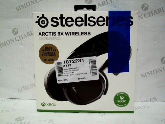 BOXED STEEL SERIES ARCTIS 9X XBOX ONE WIRELESS GAMING HEADSET