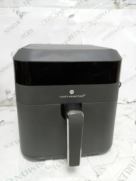 COOK'S ESSENTIALS 5.8L AIR FRYER IN SLATE GREY