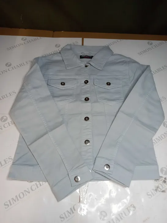 KURT MULLER COTTON BI STRETCH DENIM JACKET - UK 12